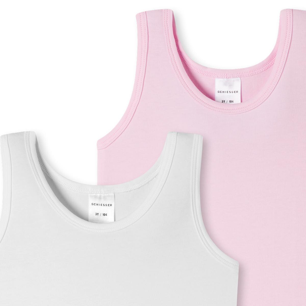 Schiesser  95/5 Coton bio - lot de 6 - débardeur 