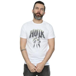 MARVEL T-Shirt Stampa Grafica Pugno di Hulk  