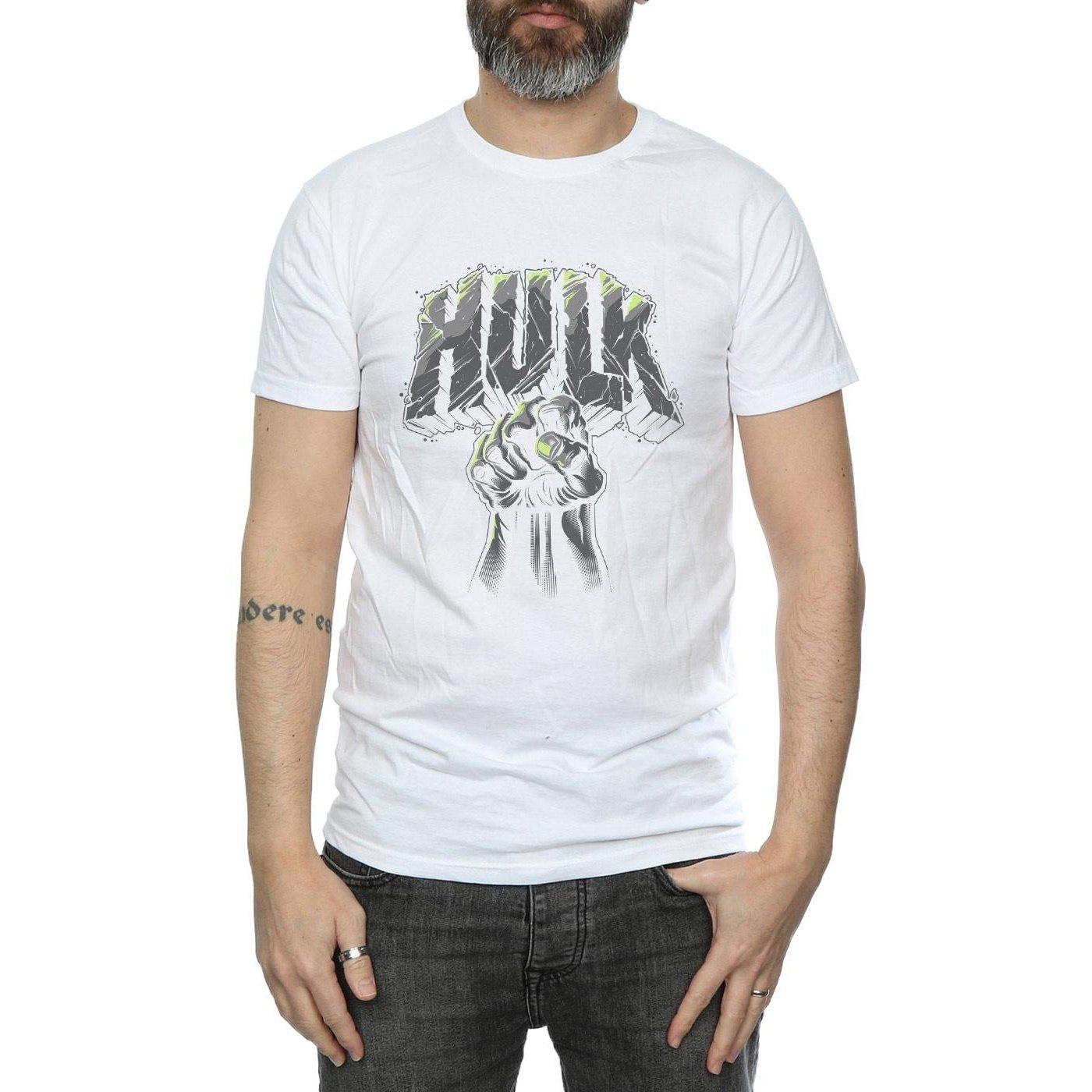 MARVEL  Hulk Punch Logo TShirt 