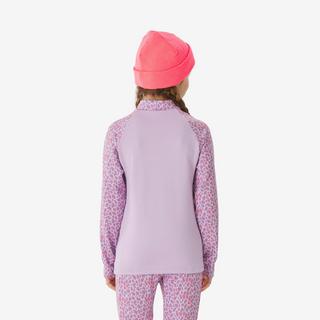 WEDZE  Unterhemd Ski Kinder Langarm Polyester 