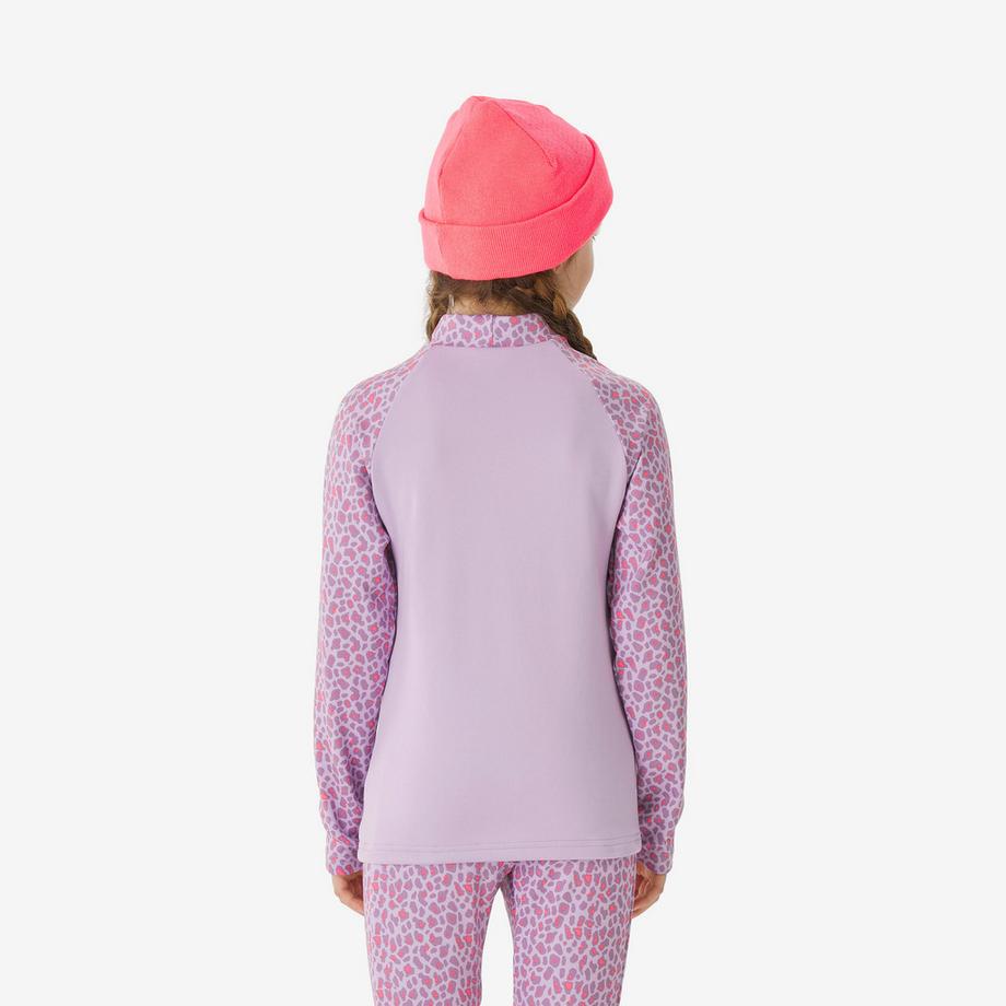 WEDZE  Sous-vêtement de ski enfant manches longues polyester 