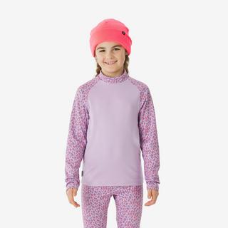 WEDZE  Unterhemd Ski Kinder Langarm Polyester 