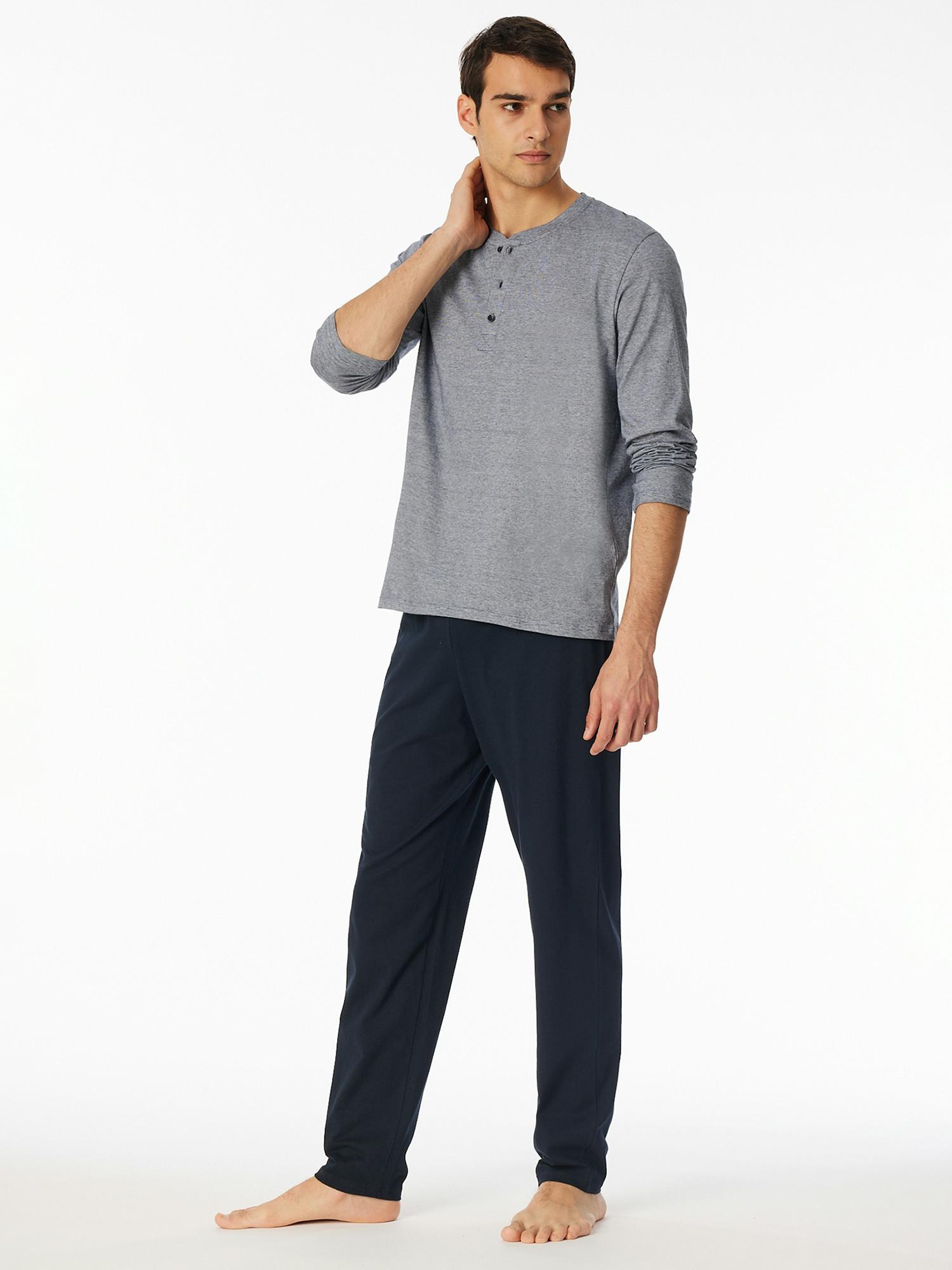 Schiesser  Schiesser Pyjama Schlafanzug  - Casual Essentials 