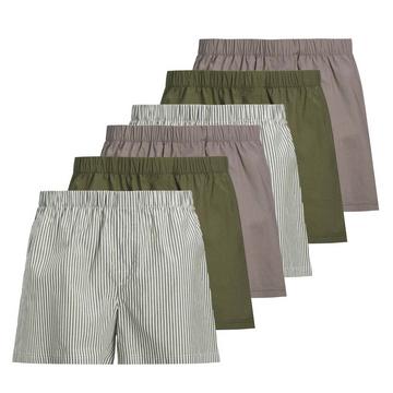 Boxer a rete Uomini Confezione da 6 Vestibilità confortevole-JACMILANO WOVEN BOXERS 6 PACK