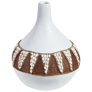 Beliani Vase décoratif en Terre cuite Boho SIMPANG  