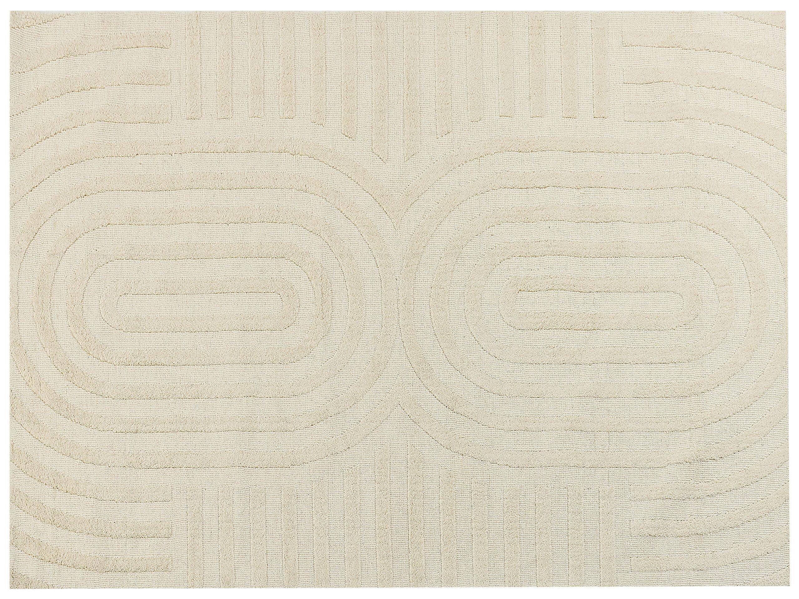 Beliani Tapis en Laine Moderne MASTUNG  