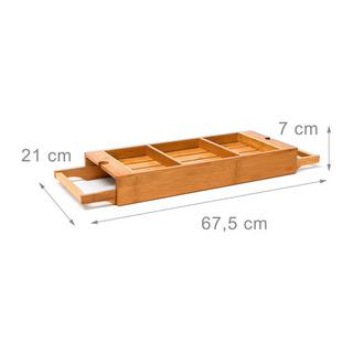 B2X Badewannenregal aus Bambus  