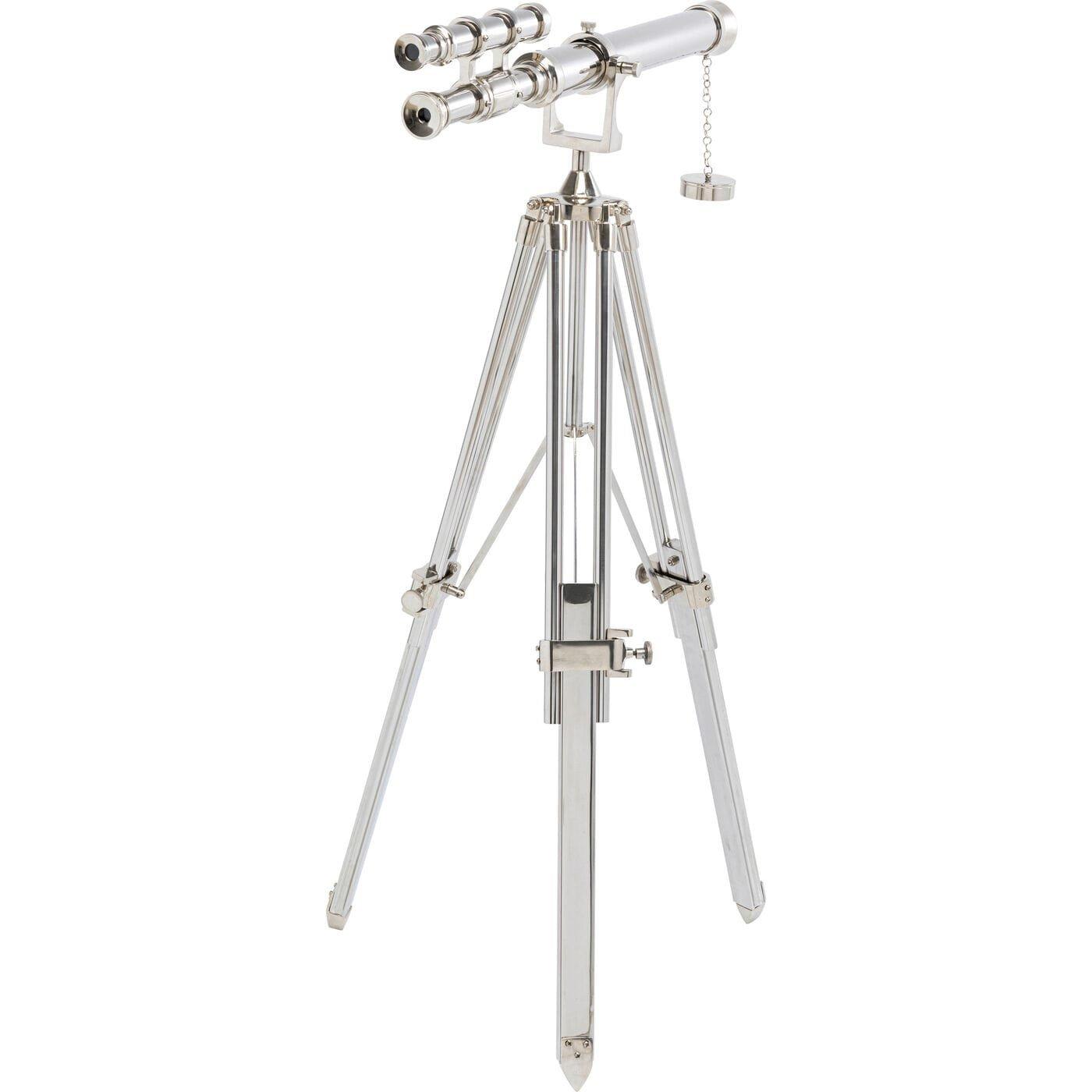 KARE Design  Deko Objekt Telescope silber 125 