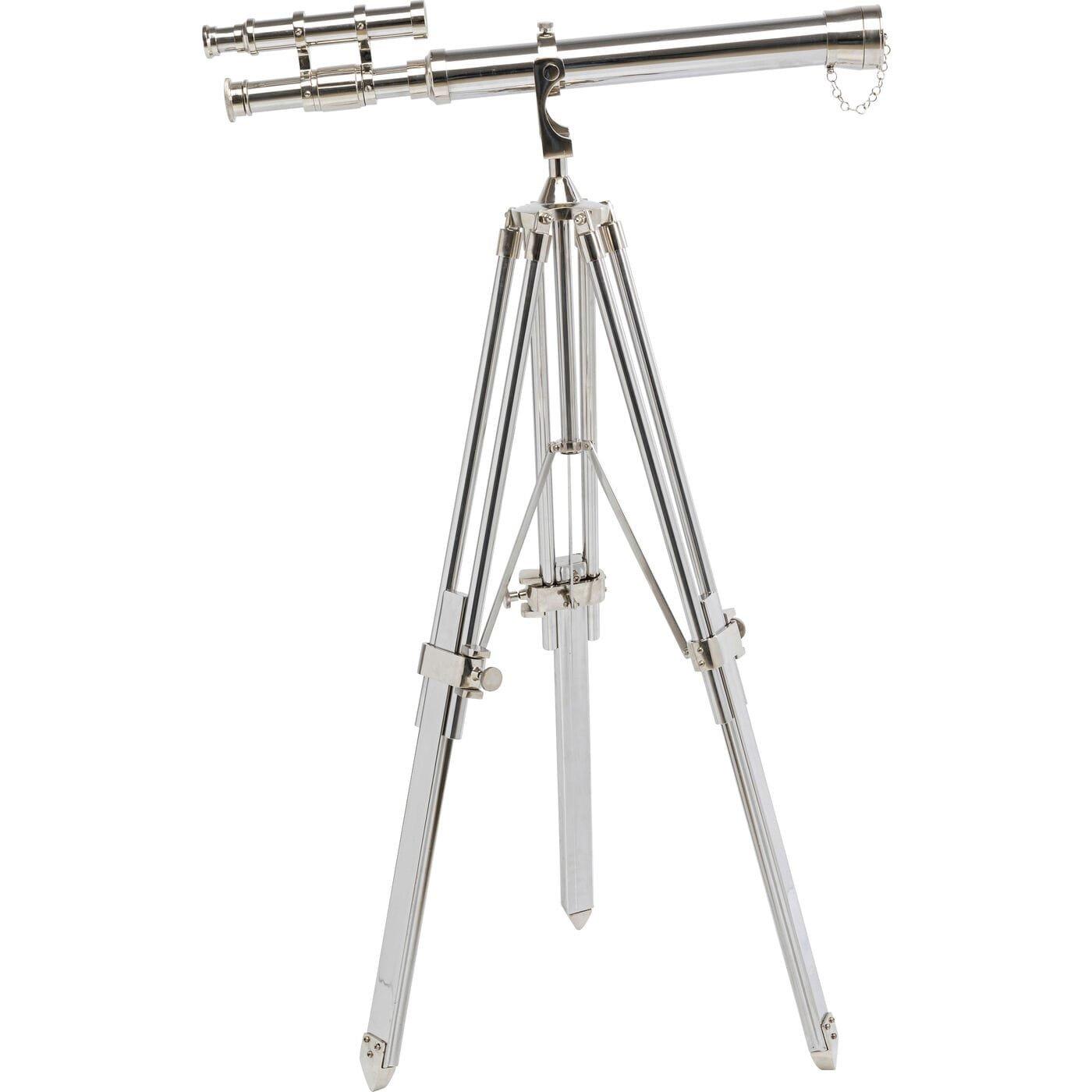 KARE Design  Deko Objekt Telescope silber 125 