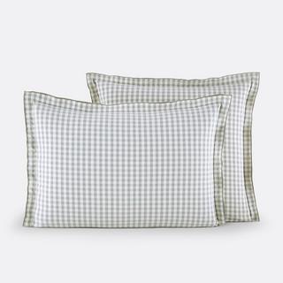 La Redoute Intérieurs Cottage Quadri Righe Seersucker Federa  