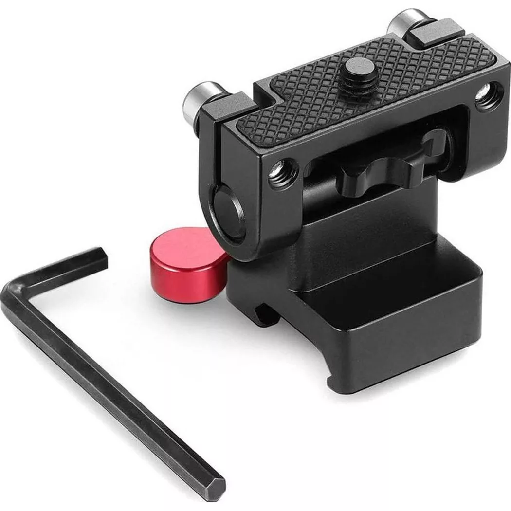 SmallRig Cámara DSLR Montaje EVF de liberación rápida Placa de montaje de soporte de monitor de 5 pulgadas / 7 pulgadas con abrazadera NATO - 2100