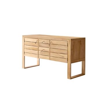 Mobile per il bagno in teak massello 145 cm Minimalys