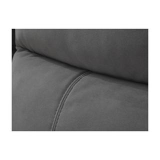 Vente-unique Couchgarnitur mit elektrischer Relaxfunktion 3+2 METTI Samt  