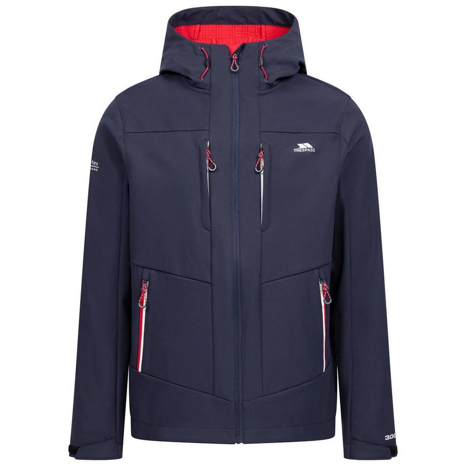 Veste Softshell Imperméable À Capuche Ajustable Motiftyle Détail Contrasté Willsons