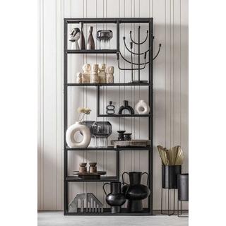 mutoni Vase Jaxx verre noir D15  