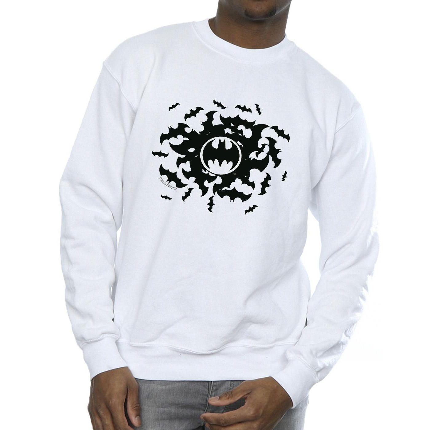 DC COMICS Batman Bat Signal Swarm Sweatshirt  
