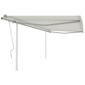 Auvent rétractable tissu