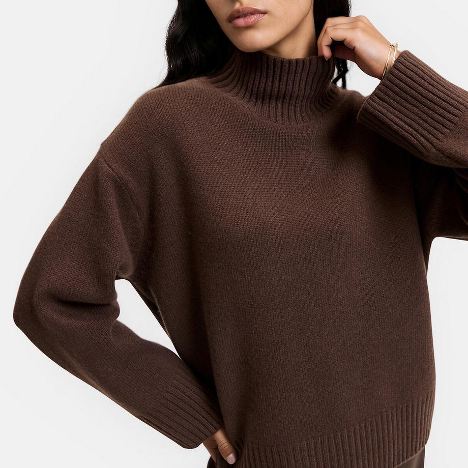 La Redoute Collections Pullover collo alto in lana  