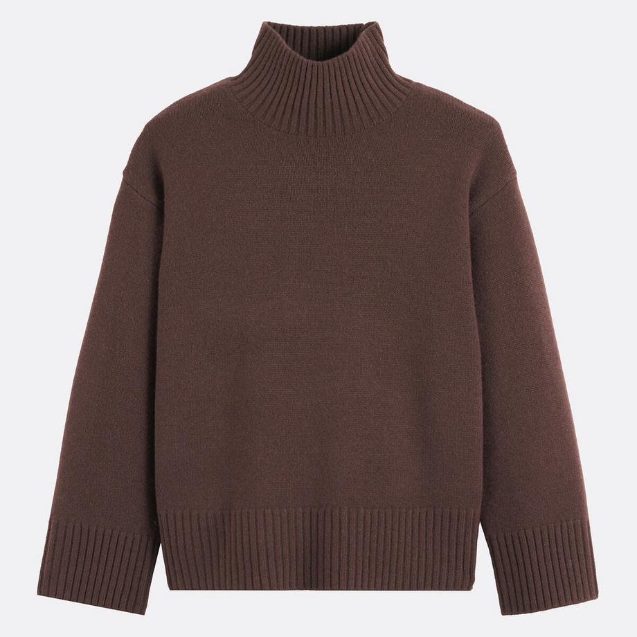 La Redoute Collections Pullover collo alto in lana  