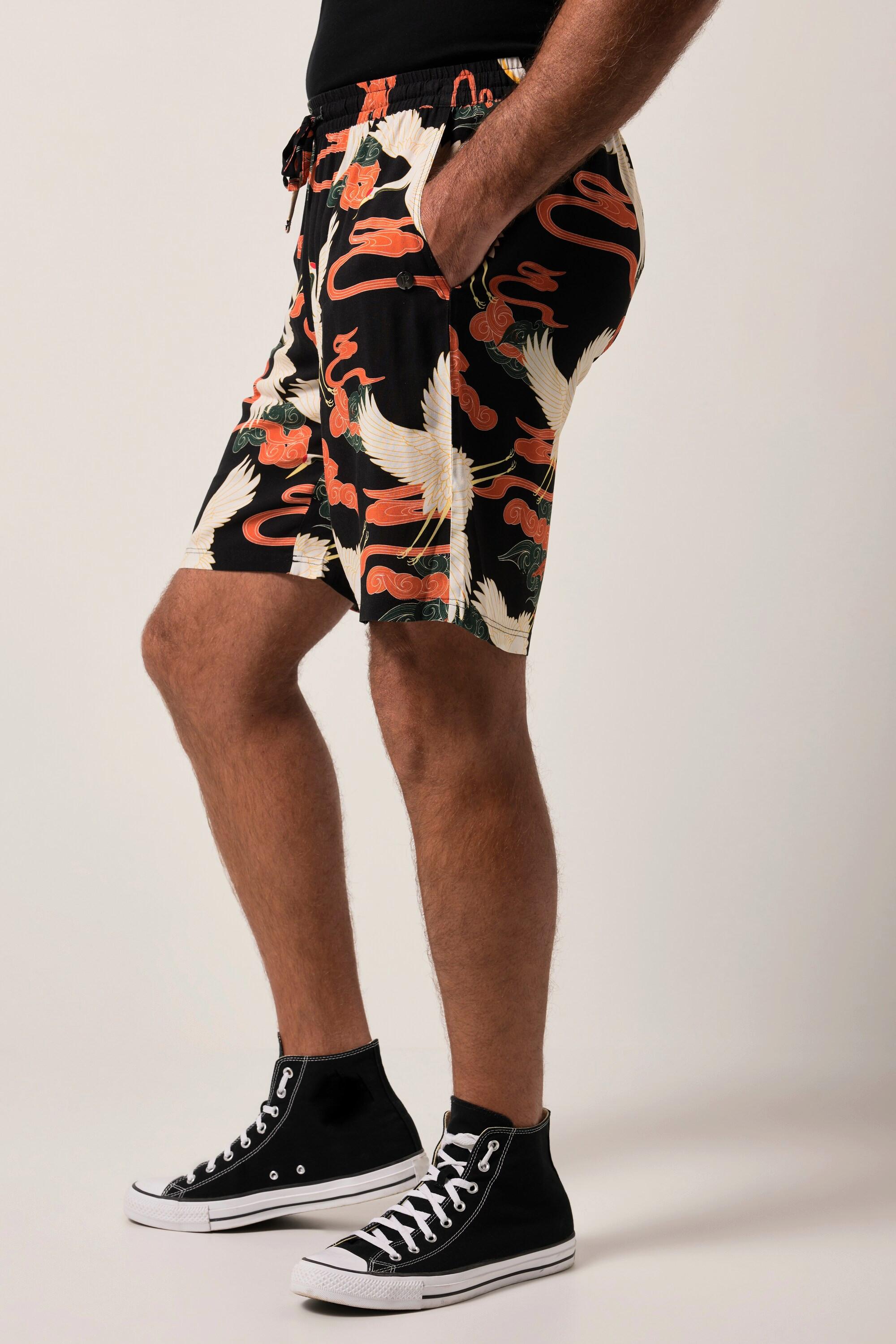 JP1880 Bermuda Viscose Imprimé All Over Coupe Relaxed Fit  