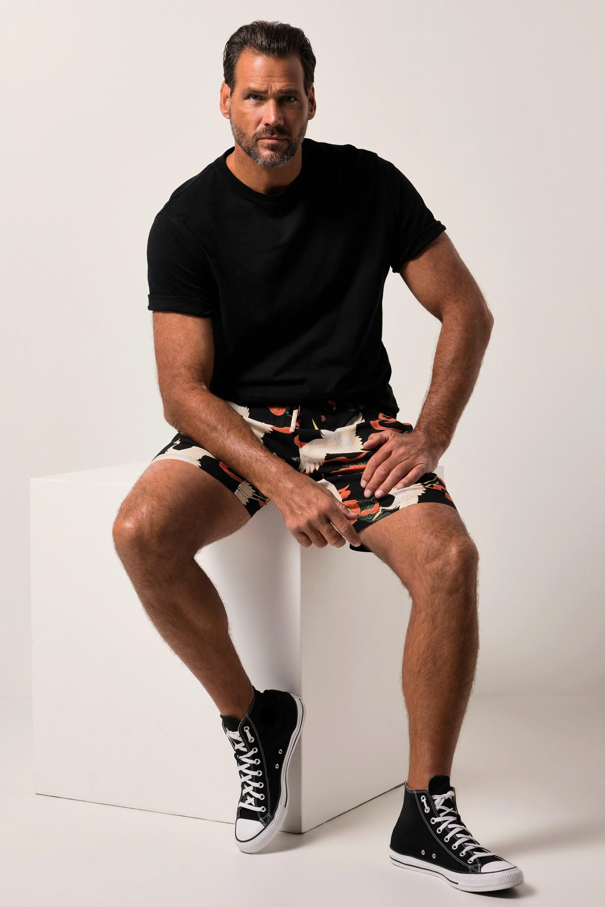 JP1880 Bermuda Viscose Imprimé All Over Coupe Relaxed Fit  