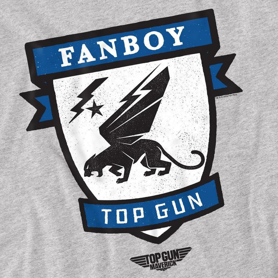 Top Gun Top Gun Fanboy Bedrucktes T-Shirt  
