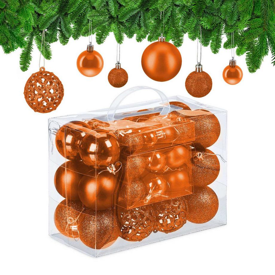 Ensemble de boules de Noël