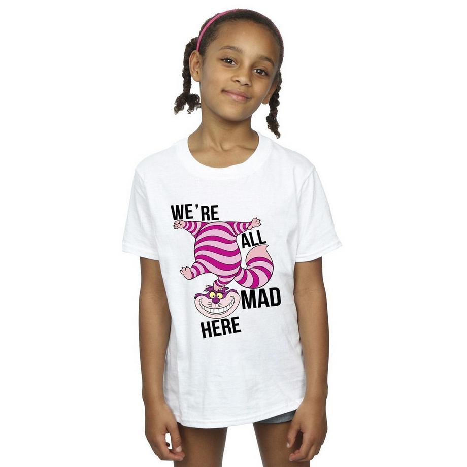 Disney  Alice In Wonderland All Mad Here TShirt 