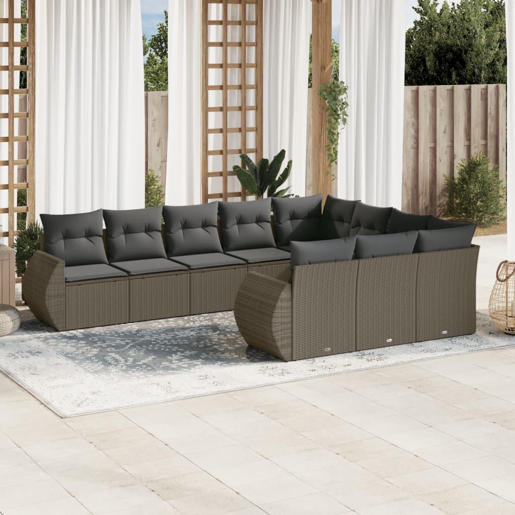 VidaXL Garten sofagarnitur poly-rattan  