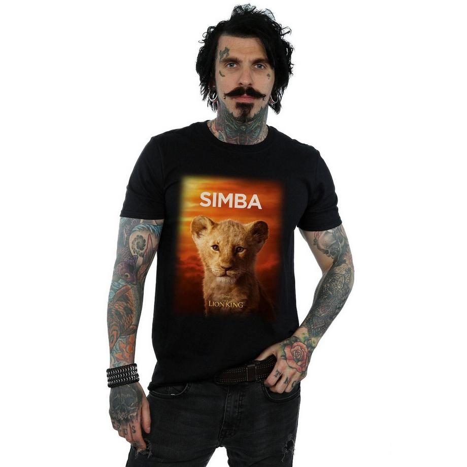 Disney The Lion King Simba T-Shirt Stampata  