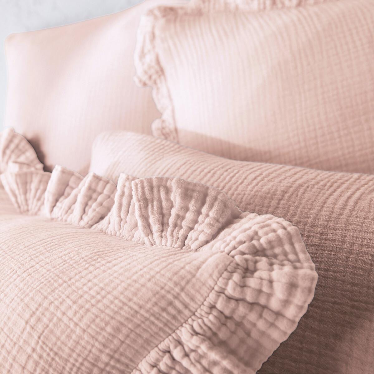 La Redoute Intérieurs Kumla Baumwoll-Musselin-Duvetbezug  