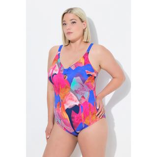 Ulla Popken Costume da bagno Nodo Decorativo Coppe Morbide Riciclato  