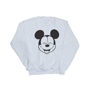 Mickey Mouse Closed Eyes Sweatshirt