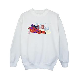 Disney  Big Hero 6 Baymax Hiro Bridge Sweatshirt 