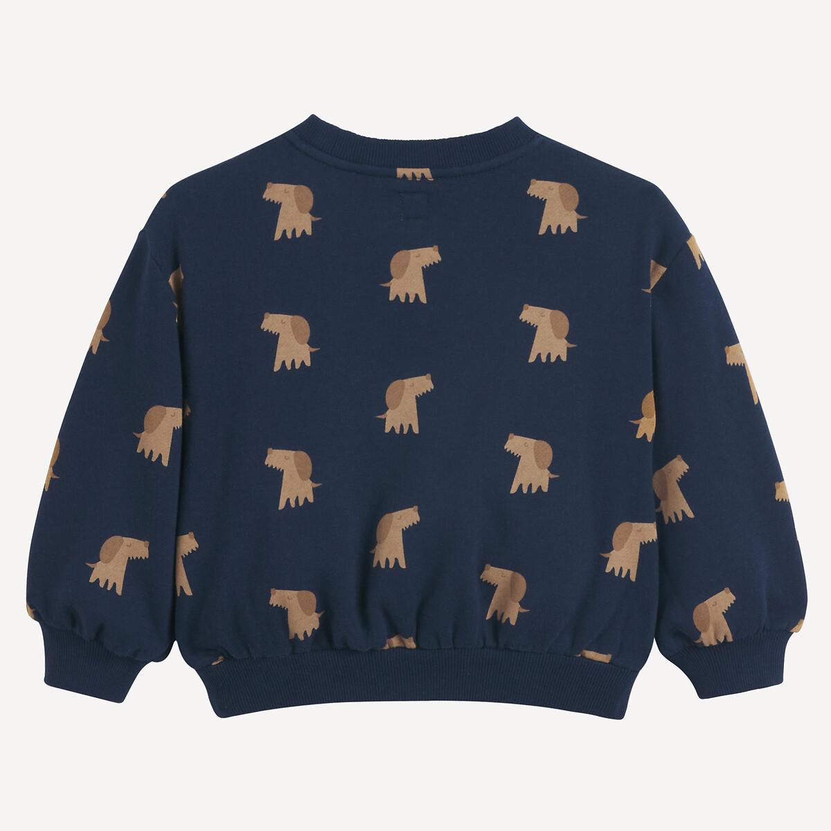 La Redoute Collections  Bedrucktes Sweatshirt mit Hunden 