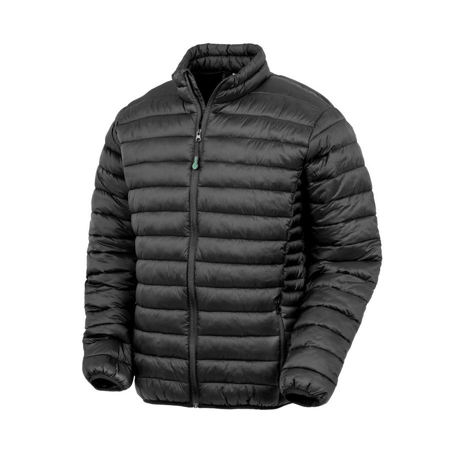Steppjacke, Recyceltes Material