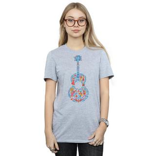 Disney  Coco Guitar Pattern TShirt 