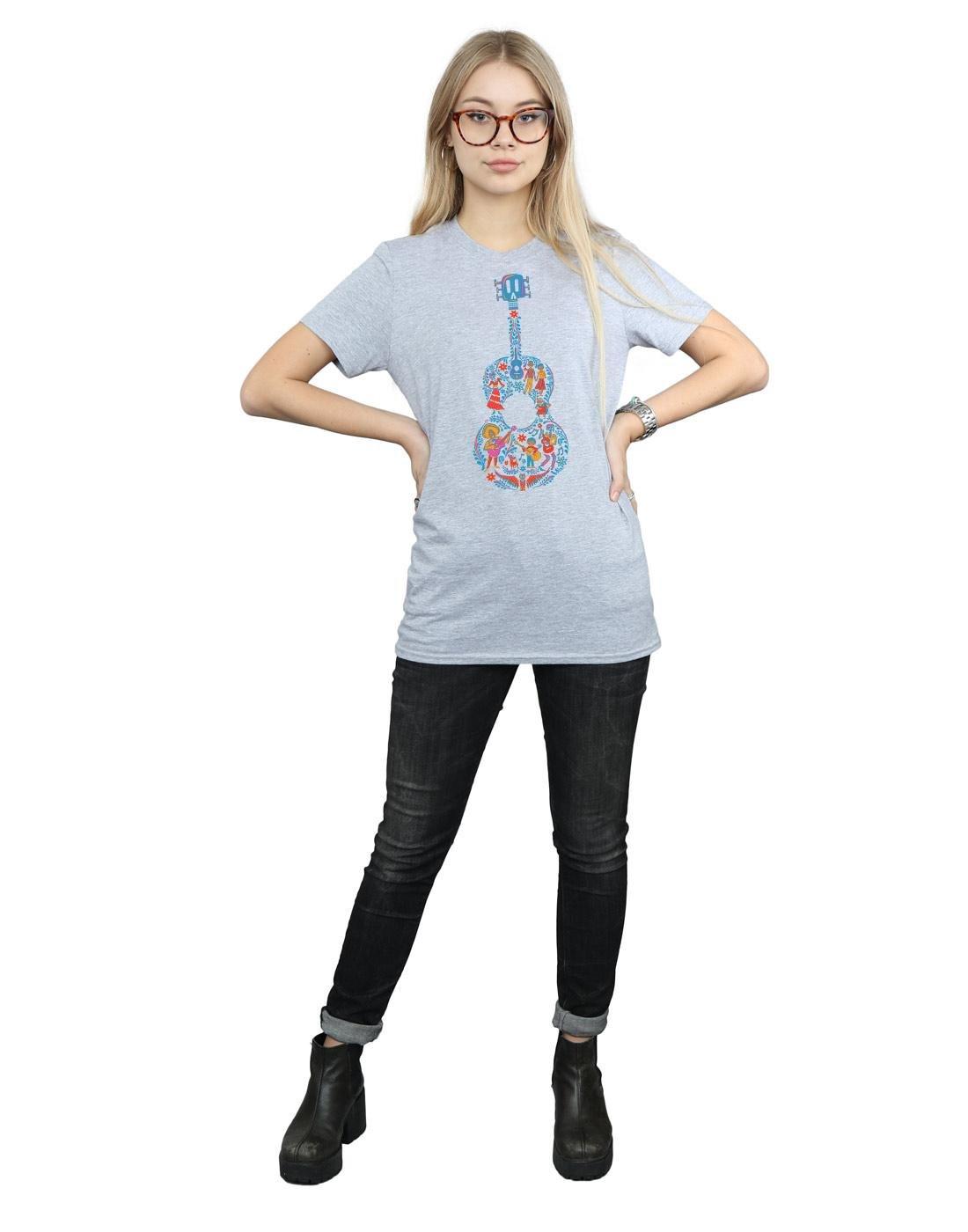 Disney  Coco Guitar Pattern TShirt 