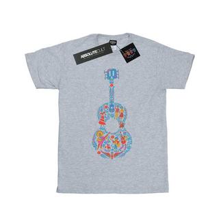 Disney  Coco Guitar Pattern TShirt 