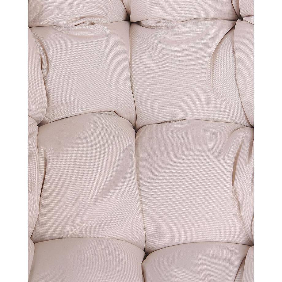 Beliani Hängesessel aus PE Rattan Retro ARSITA  