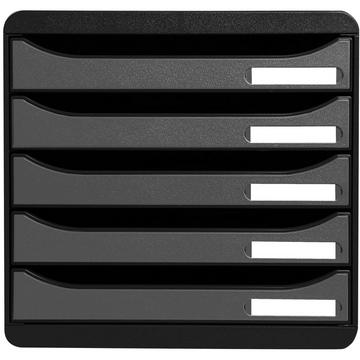 Module de classement Big Box Plus 5 tiroirs Metallic