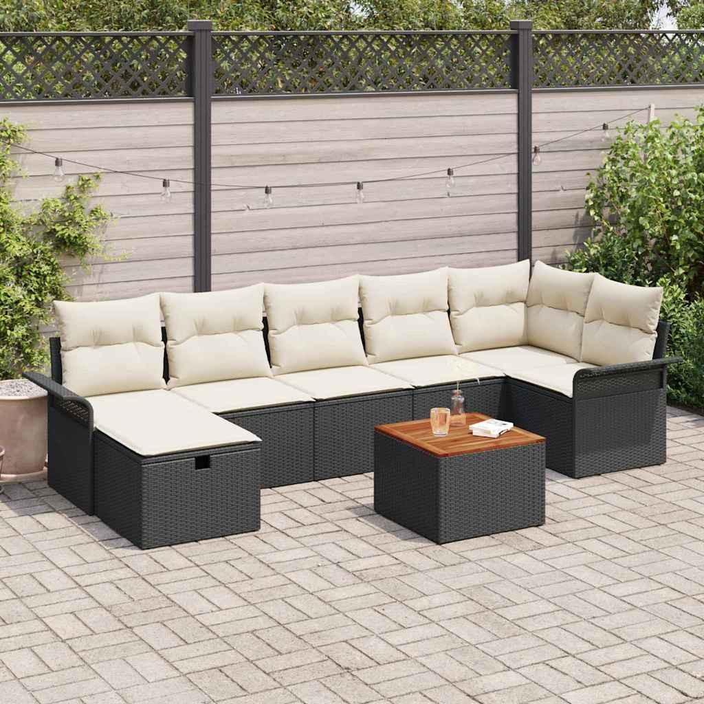 VidaXL Gartenmöbelset poly-rattan  