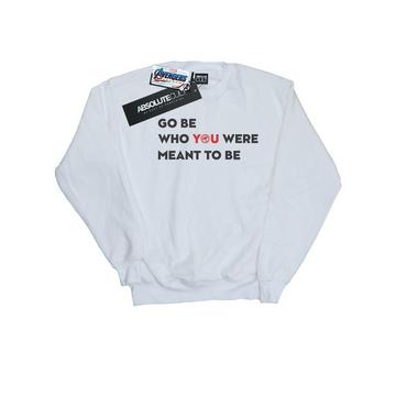 Avengers Endgame Be Who You Were Meant To Be Sweatshirt