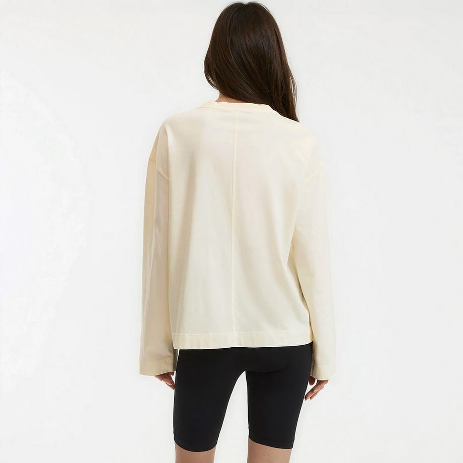 La Redoute Collections Oversize Langarm T-Shirt  