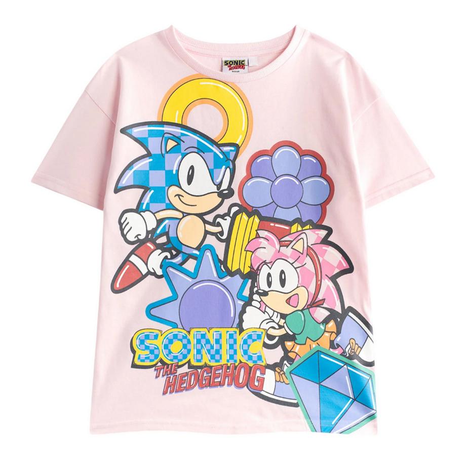 Sonic The Hedgehog  Ensemble T-ShirtEt Short Motiftyle Losange 
