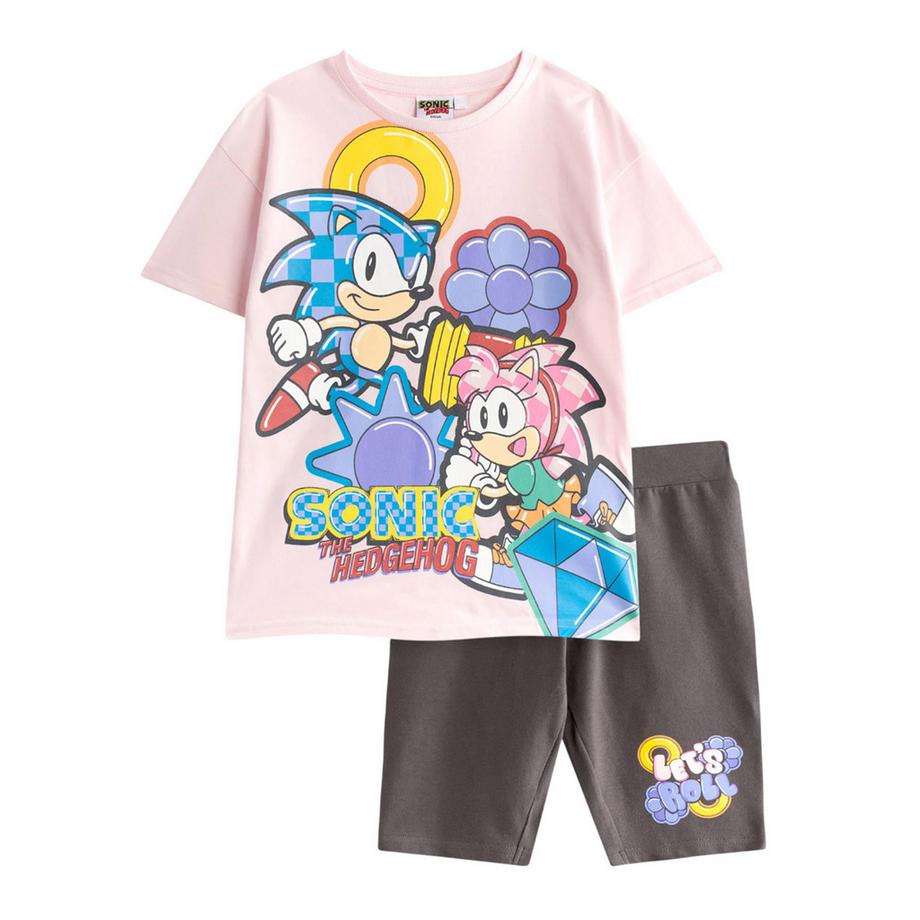 Ensemble T-ShirtEt Short Motiftyle Losange