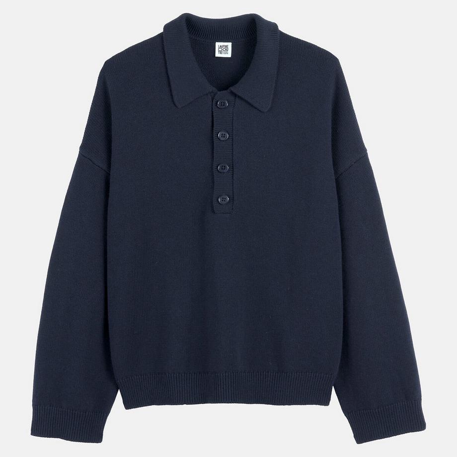 La Redoute Collections Pull col polo  