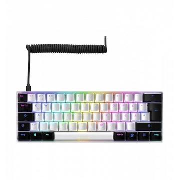 Tastatur Skiller SGK50S4 Gaming weiß/braun (EE)