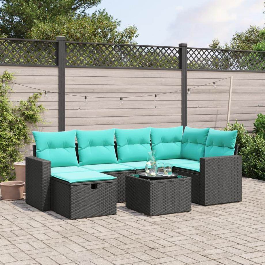 VidaXL Garten sofagarnitur poly-rattan  