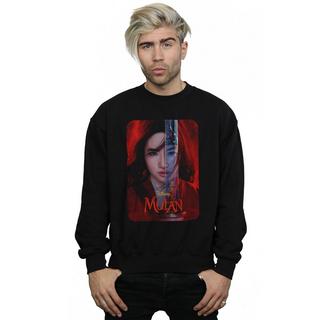 Disney Mulan Split Face Sweatshirt  
